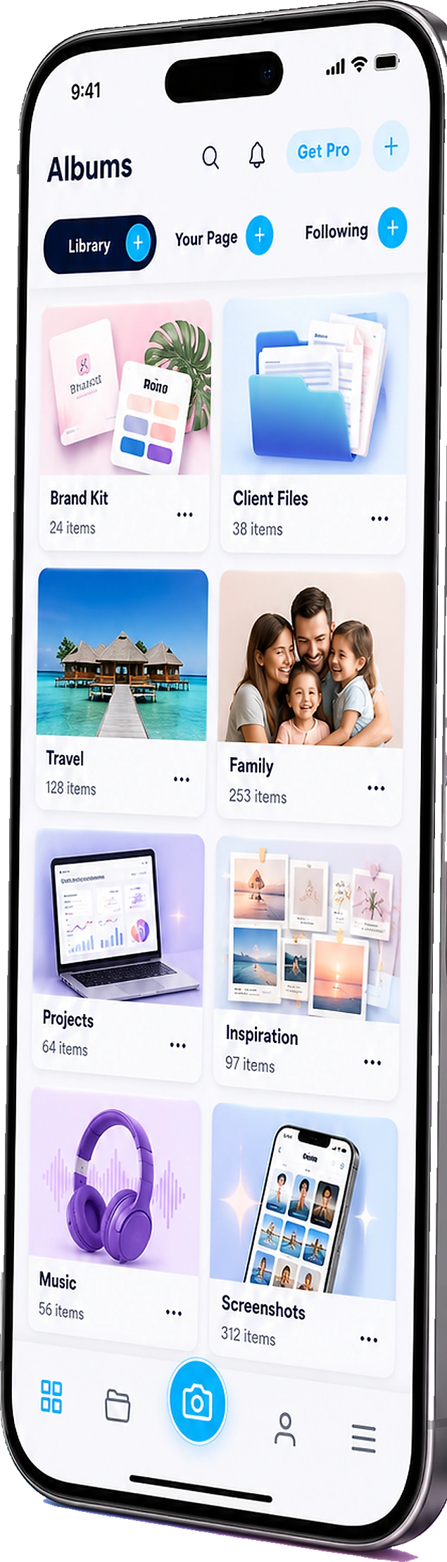 FWDLink library with albums for jobs, listings, and trips
