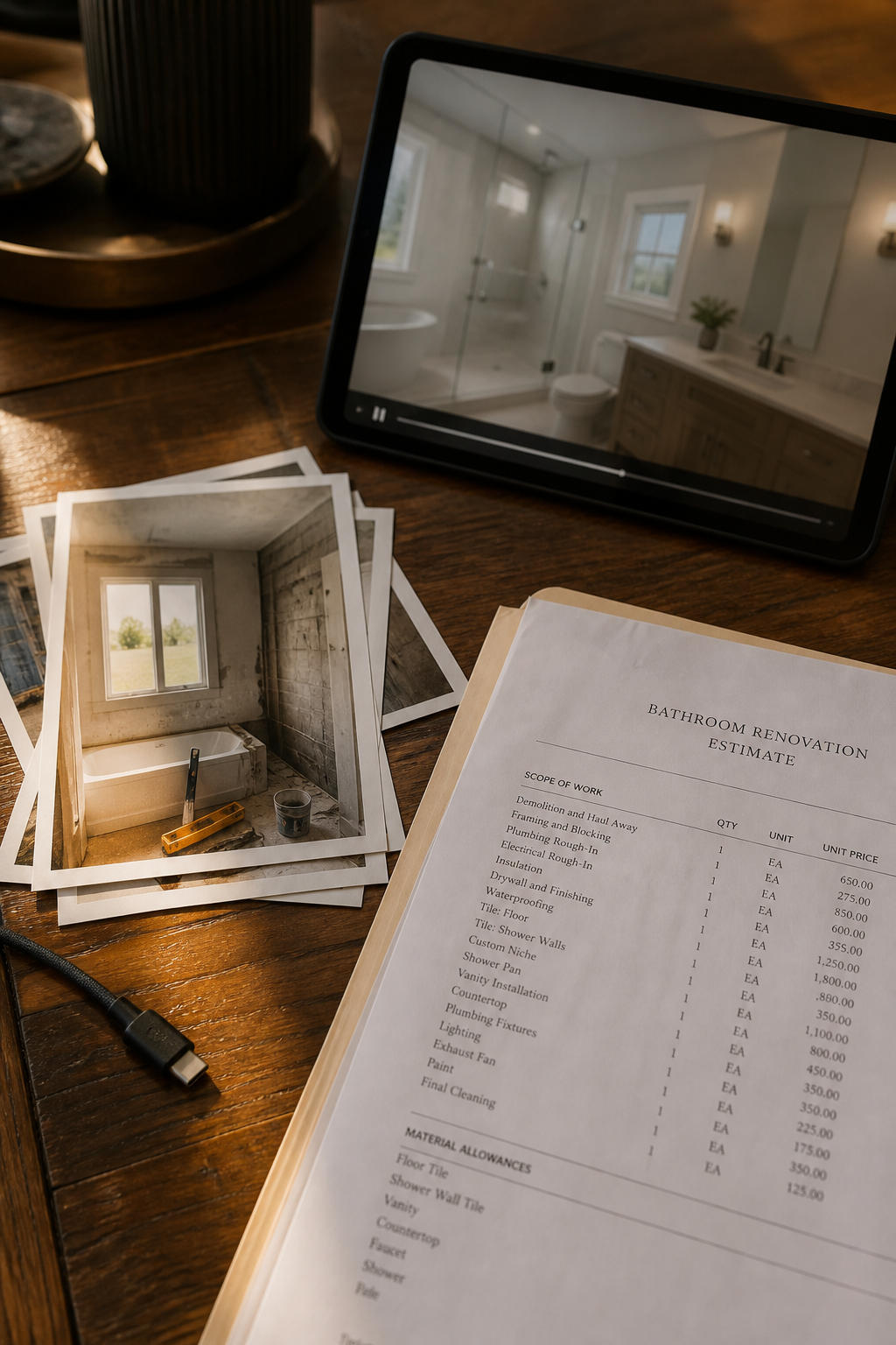 Photos, video, and documents collected in one place