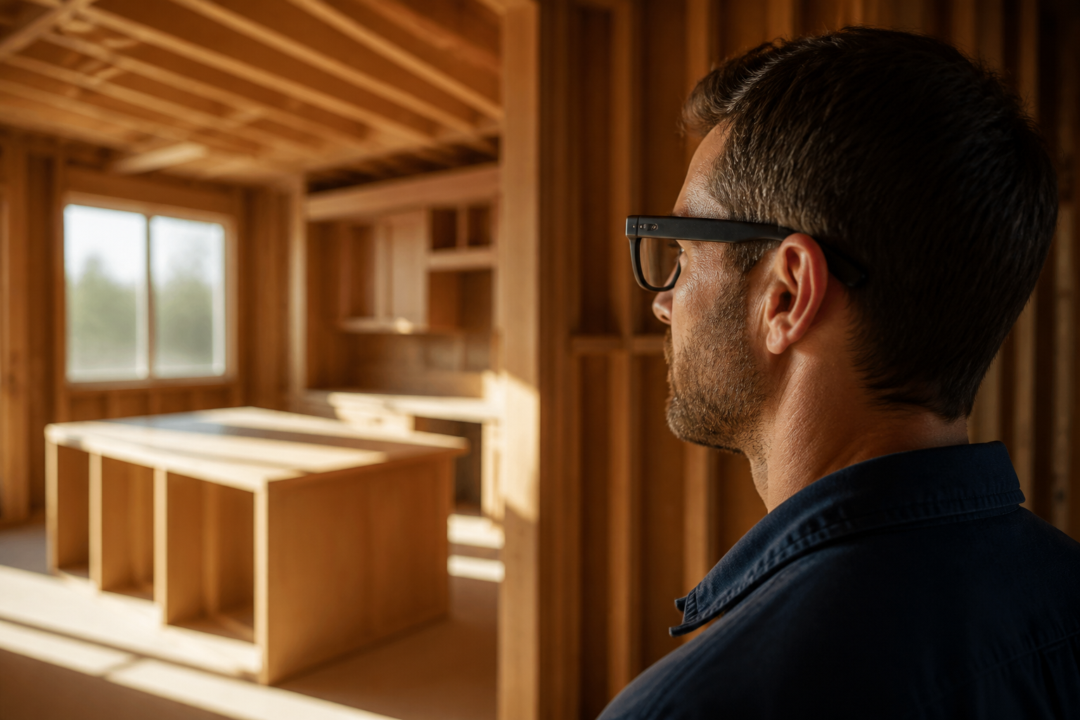 Hands-free capture with smart glasses on a jobsite